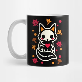 Fox skeleton Mug